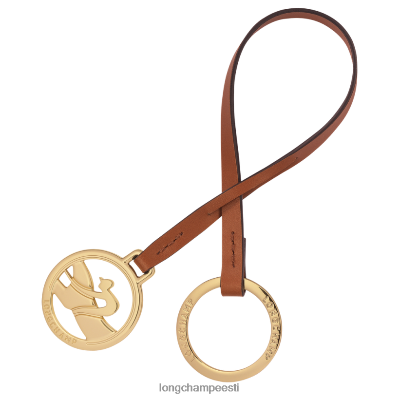 nahktooted konjak PD2Z8Z741 box-trat võtmerõngad naised Longchamp