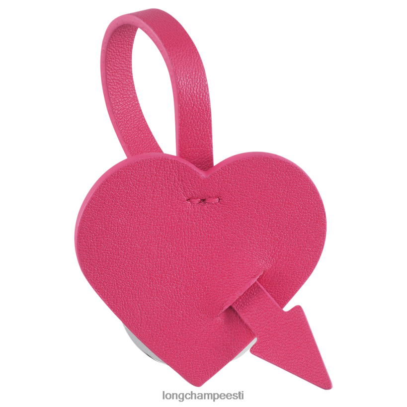 nahktooted roosa PD2Z8Z758 coeur võtmehoidjad naised Longchamp